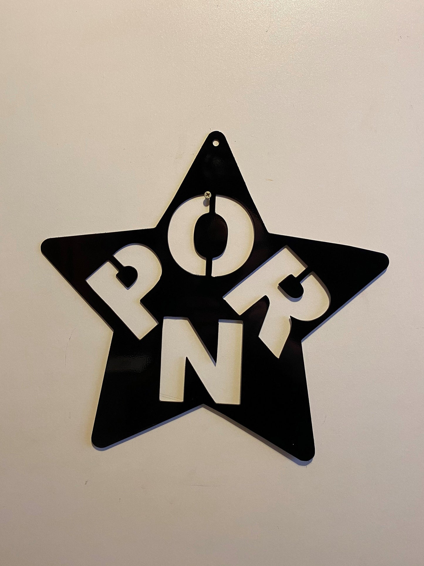 Porn Star metal sign