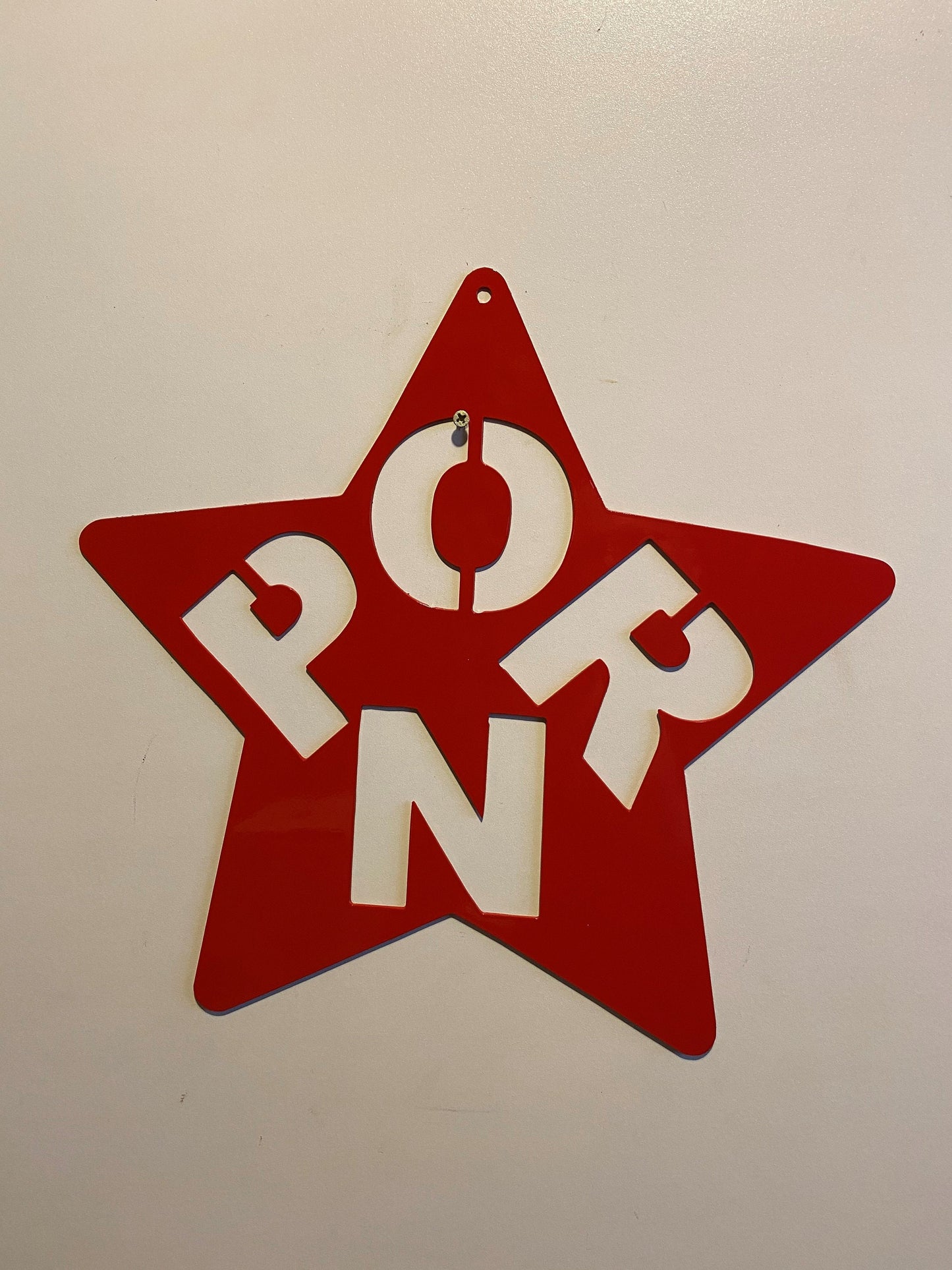 Porn Star metal sign