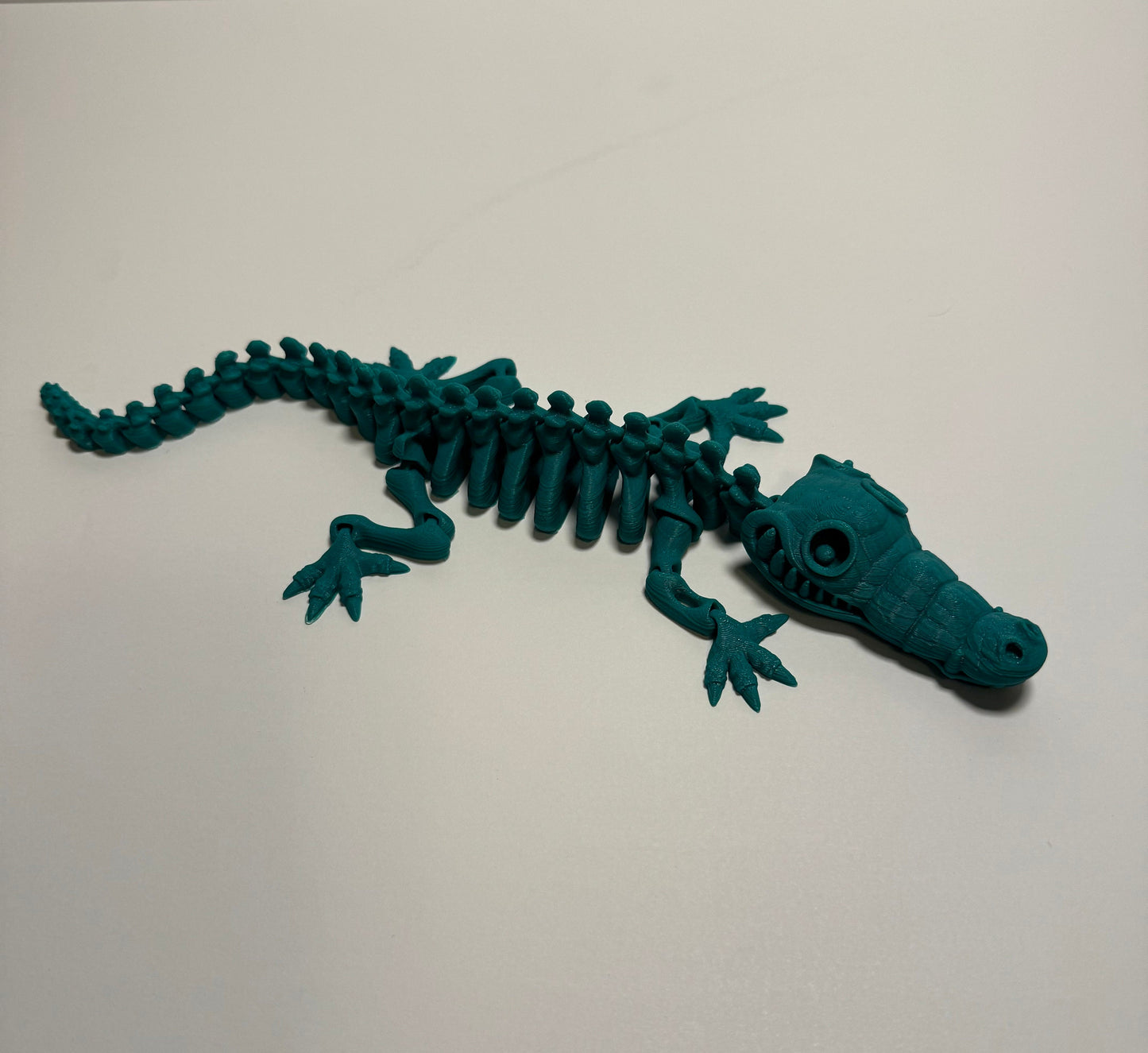 3D printed Flexi Articulated Alligator