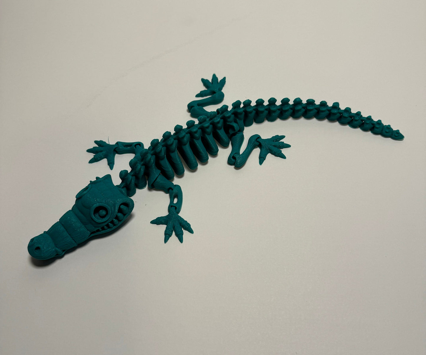 3D printed Flexi Articulated Alligator