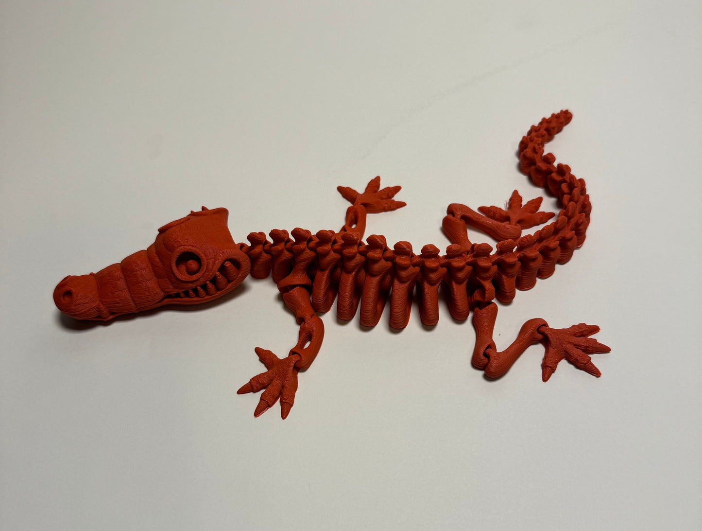 3D printed Flexi Articulated Alligator