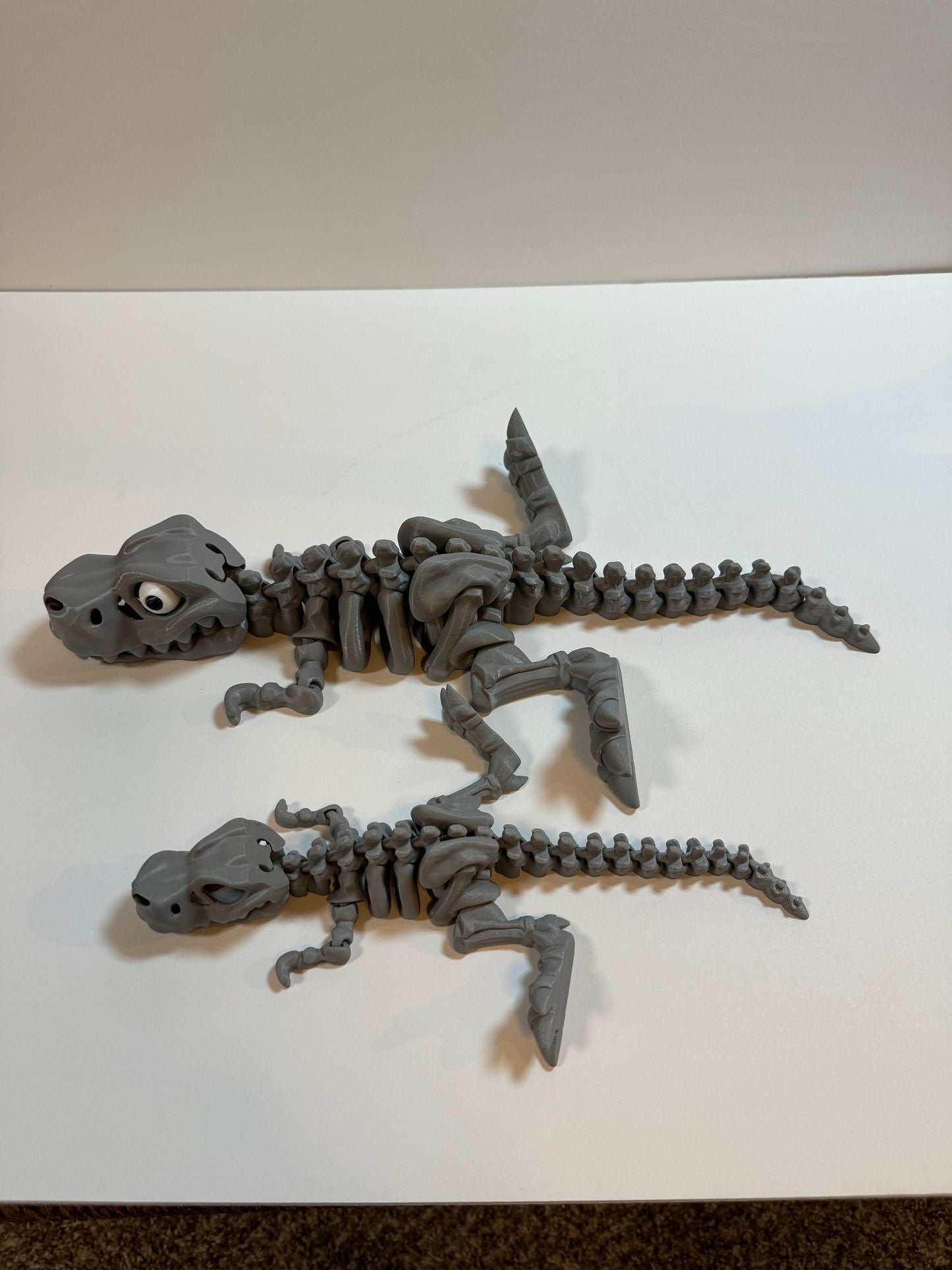 3D printed Flexi Articulated T-Rex